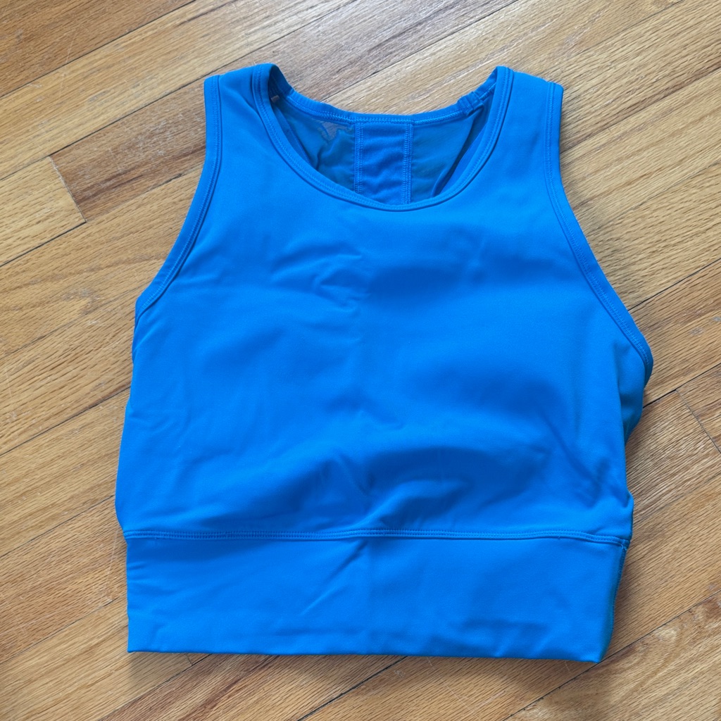 Lululemon Athletica Vibrant Blue Sports Top